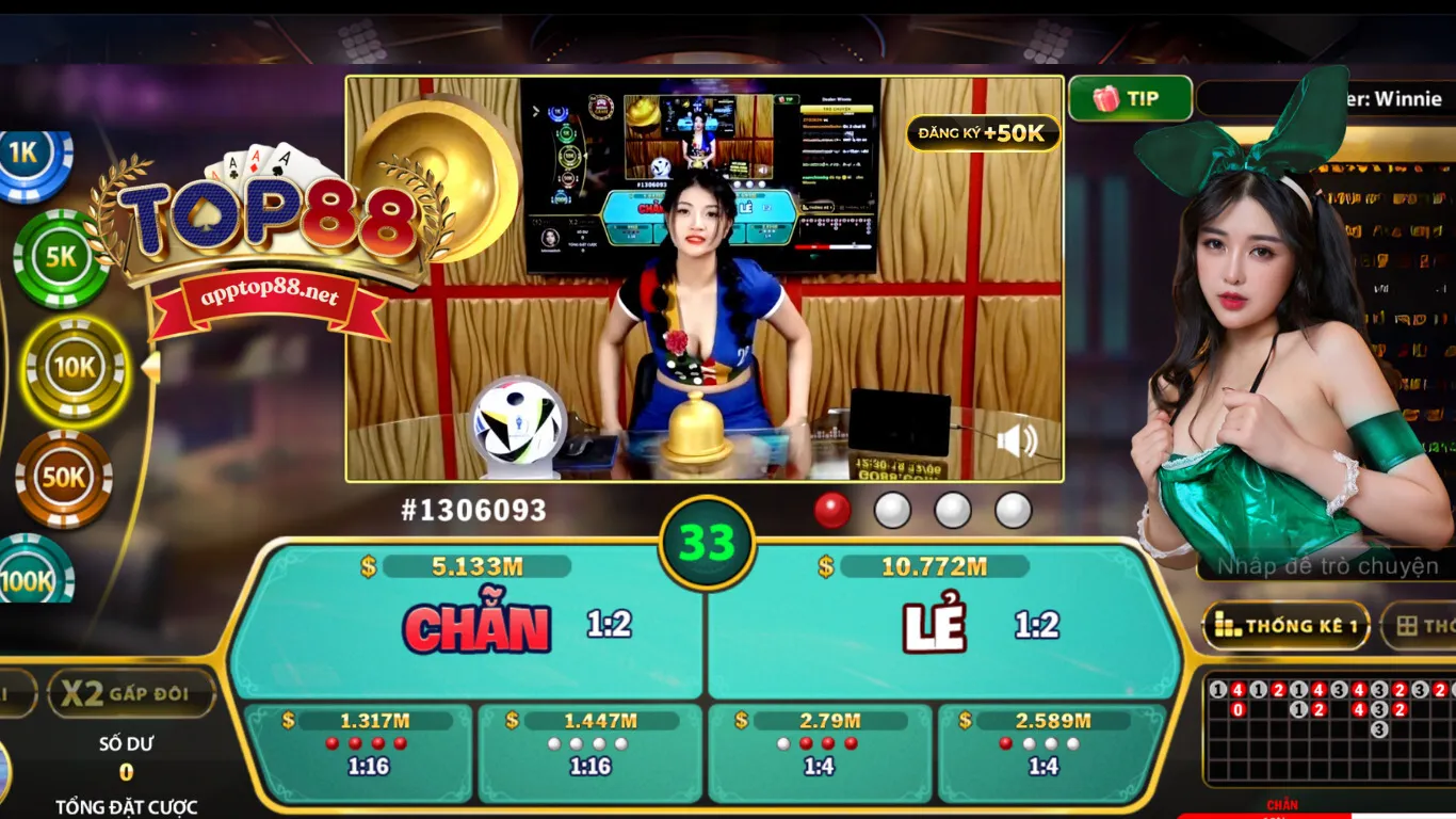 Xóc đĩa livetream tại top88