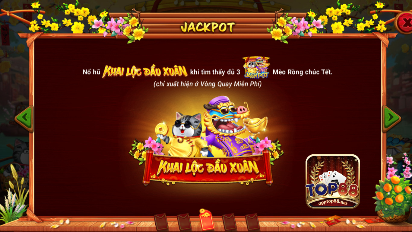 Một vài lưu ý khi chơi sắc xuân chợ tết Top88