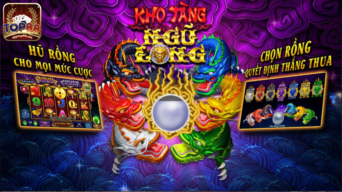 Giới thiệu cơ bản về Slot game kho tàng ngũ long