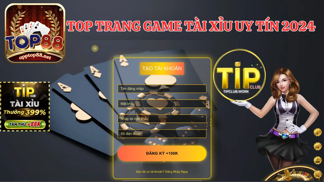 Tipclub đổi thưởng nhanh chóng, an toàn tuyệt đối